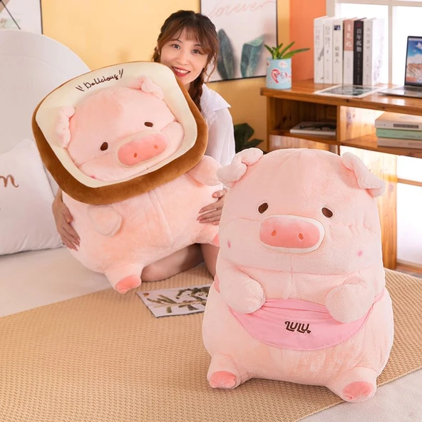 LuLu Domuz Peluş Oyuncak - 55cm - 8