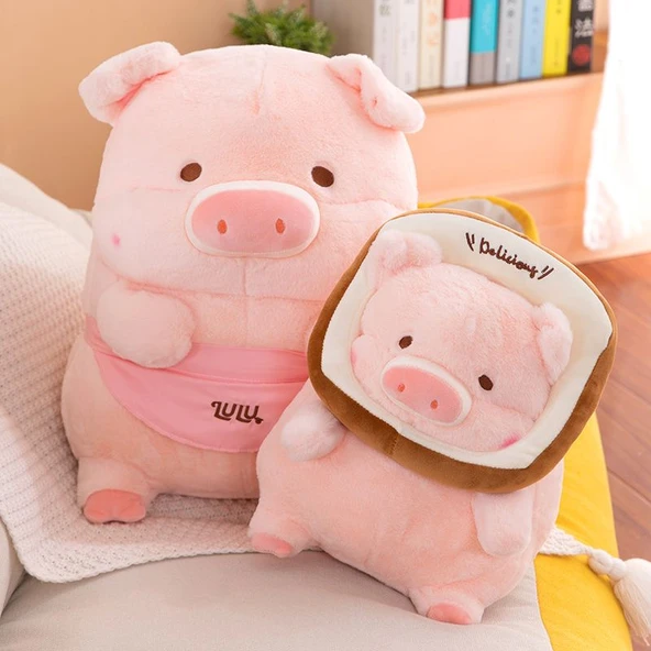 LuLu Domuz Peluş Oyuncak - 35cm - 11