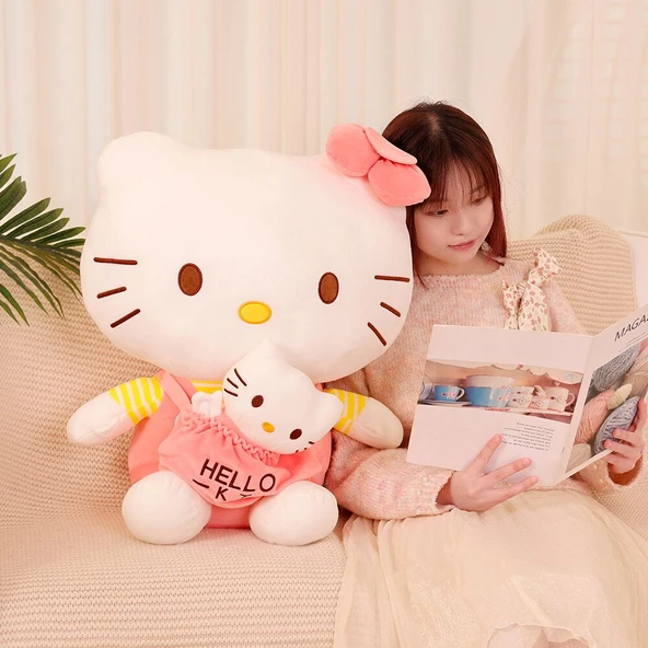 HelloKitty Peluş Oyuncak - 65cm - 6