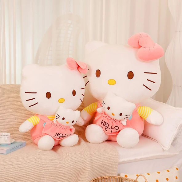 HelloKitty Peluş Oyuncak - 65cm - 9