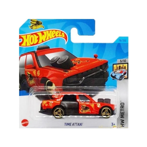 HOT WHEELS TIME ATTAXI HKG89-76