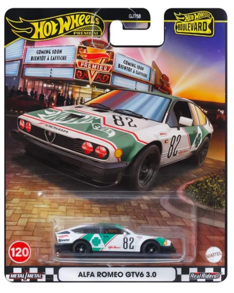Hot Wheels Boulevard Premium Araçlar Lancia Alfa Romea GTV6 30 JBL16