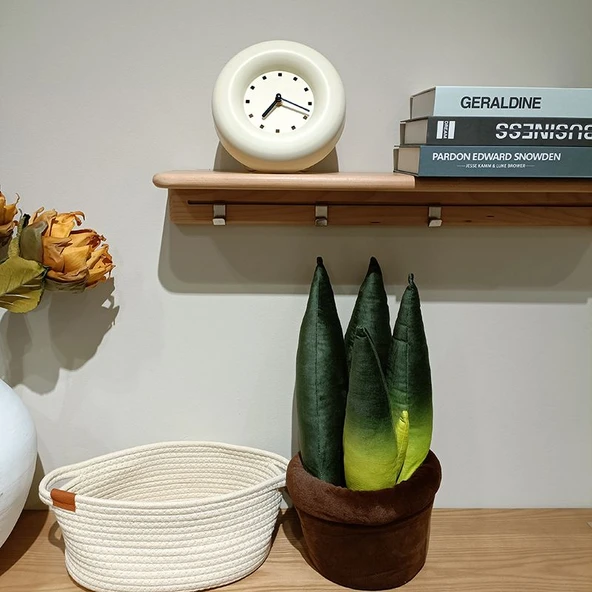Büyük Saksı Bitki Peluş Oyuncak - Aloe Vera - 20x43cm - 8
