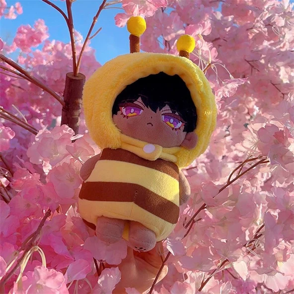 Arı Bebek Peluş Oyuncak Bebek Kıyafeti - 20cm - 10