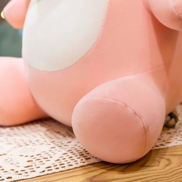 Pembe Şeker Dinozor Peluş Oyuncak - 50cm - 11