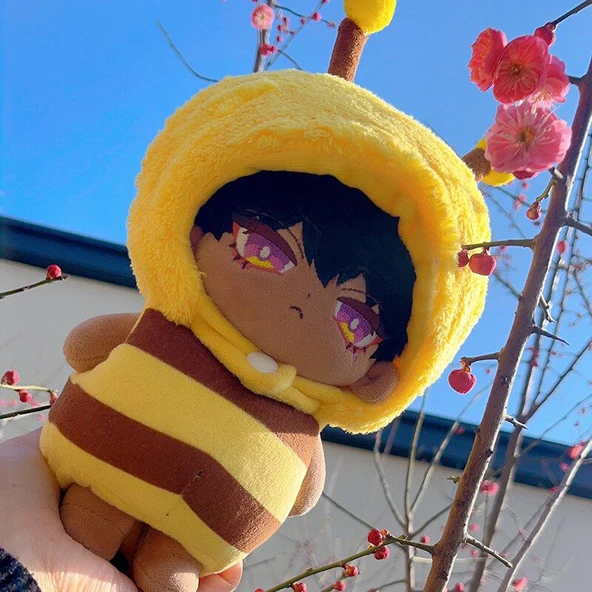 Arı Bebek Peluş Oyuncak Bebek Kıyafeti - 20cm - 8