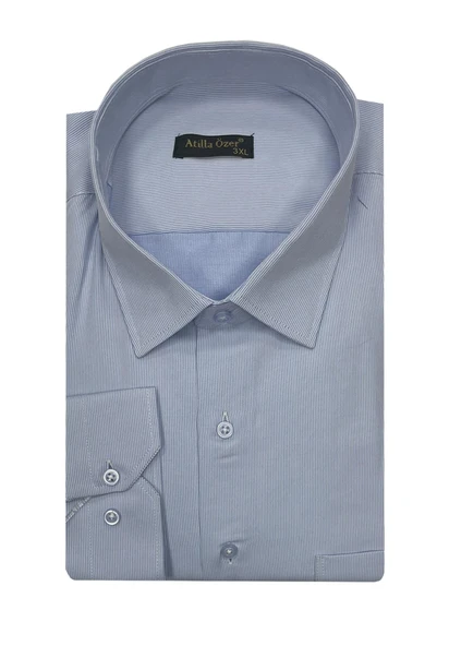 Atilla Özer Büyük Beden Klasik Erkek Gömlek 7323