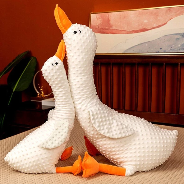Beyaz Kaz Peluş Oyuncak - 50cm - 5
