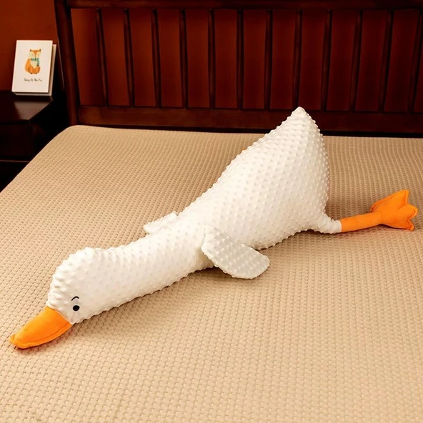 Beyaz Kaz Peluş Oyuncak - 50cm - 9