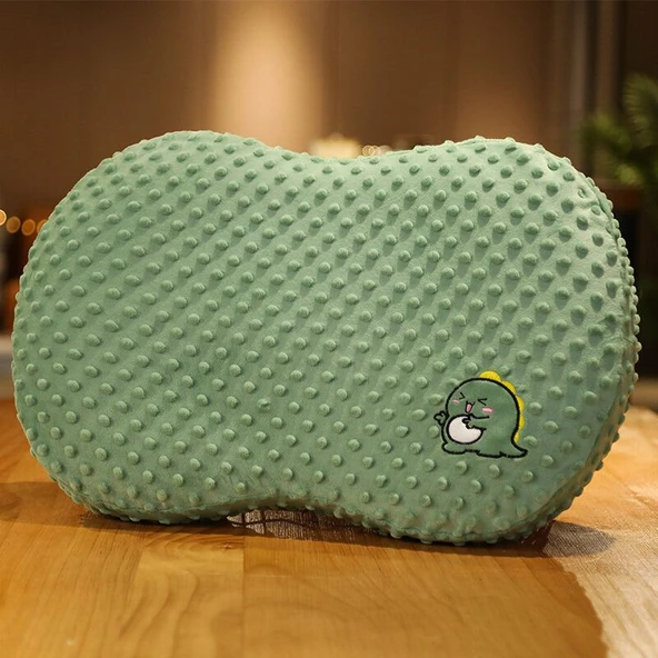 Hafızalı Kedi Göbek Yastığı - Çilek - 55x35cm - Resim 2