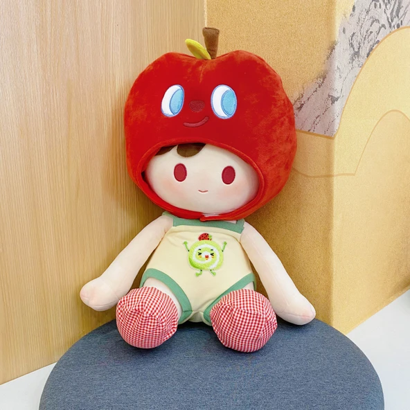 40cm Bebek için Armut Çorap ve Üst Peluş Kıyafet Seti - 7