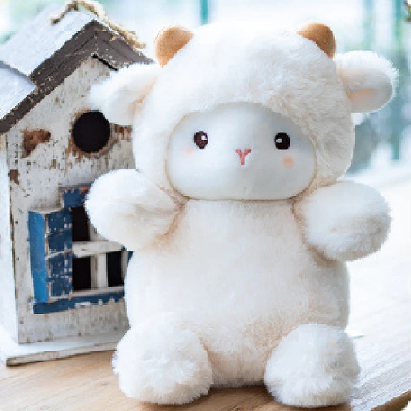23cm Küçük Peluş Oyuncak - Koyun