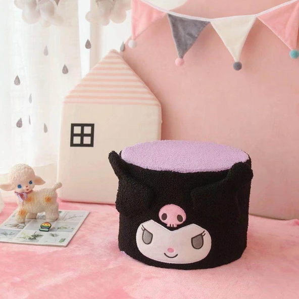 Çizgi Film Hayvan Peluş Tabure Melody 30x21cm - 6