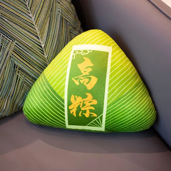 Zongzi Peluş Yastık - Yeşil Gaozong - 30cm