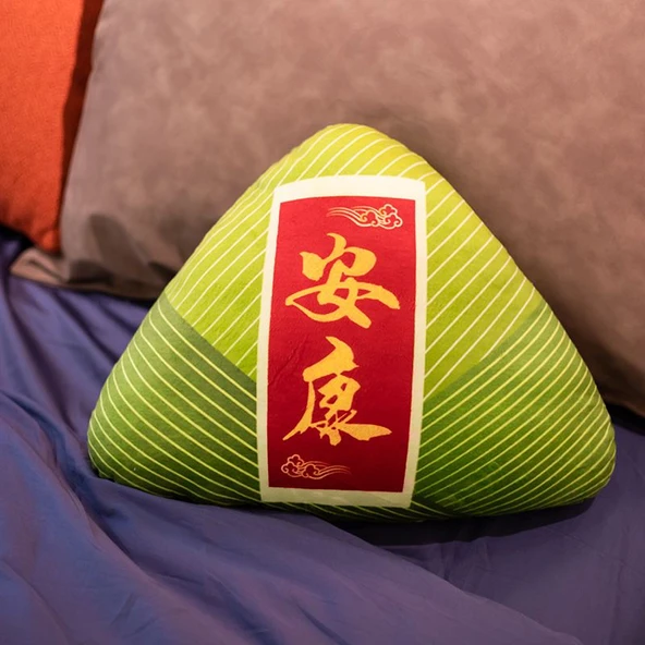Zongzi Peluş Yastık - Yeşil Gaozong - 30cm - 4