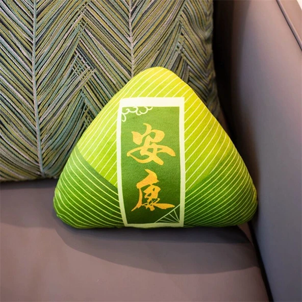 Zongzi Peluş Yastık - Yeşil Gaozong - 30cm - 12