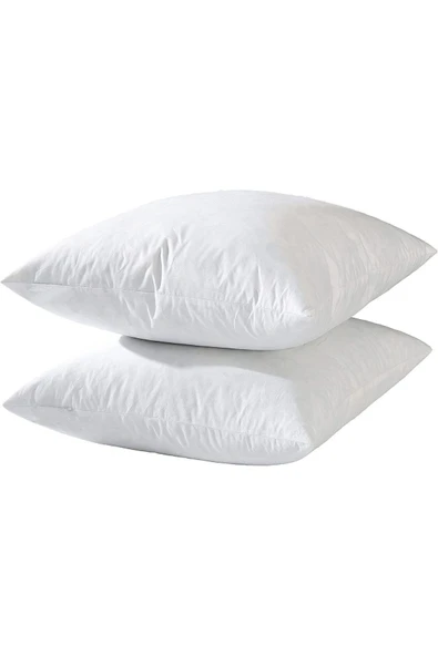 KASES HOME 2'Lİ  43x43 Tela Kırlent İÇ Yastığı Silikon Dolgulu 375gr Üst Kalite
