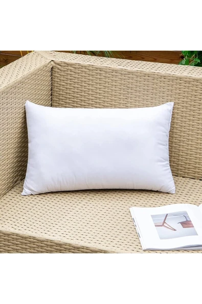 Smooth Kirlent İç Yastığı 35x45 cm Antibakteriyel Silikon Dolgulu 1. Kalite 35x45 Throw Pillow
