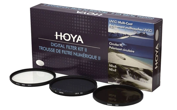 Hoya 37mm Dijital Filtre Seti 2 (ND-UV-Polarize) - 1