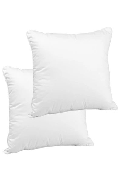 2li Kırlent Yastık 45x45 Cm (iç Dolgu 500gr)