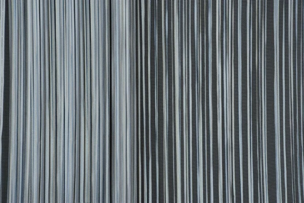 DÜZ İP PERDE GRİ ÇİFT RENK HAZIR İP PERDE 300 X 280 cm - 4