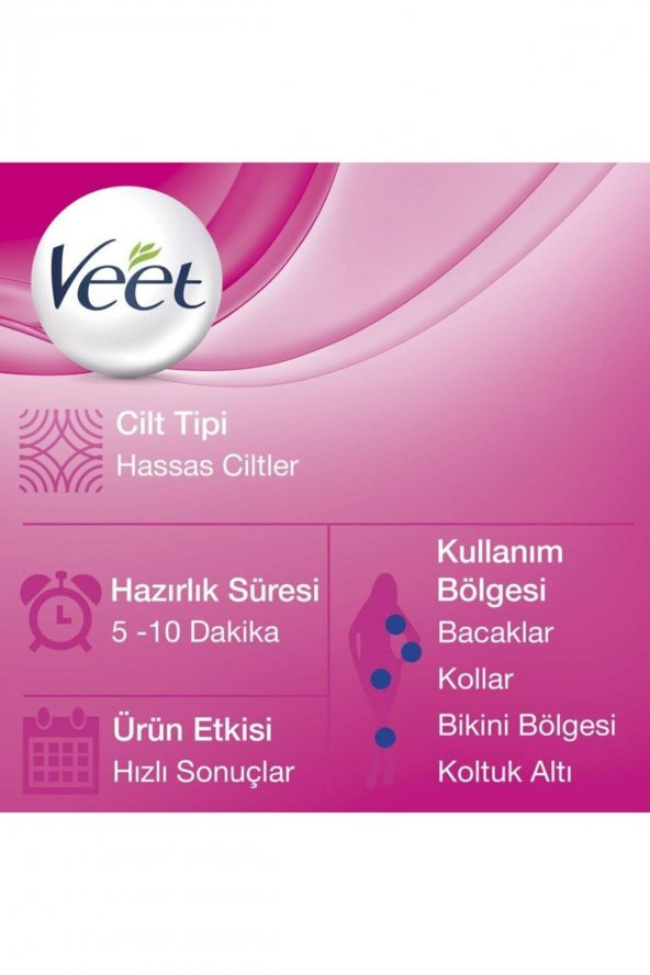 Veet Duşta Tüy Dökücü Krem Hassas 150 ml - 4
