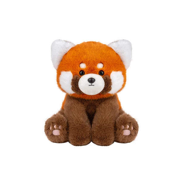 Kızıl Panda Peluş Oyuncak - Oturan - 23cm - 5