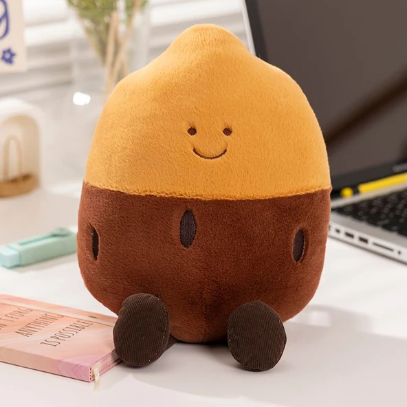 Kış Kamp Ateşi Peluş Oyuncak - Kamp Ateşi - 25cm - 4