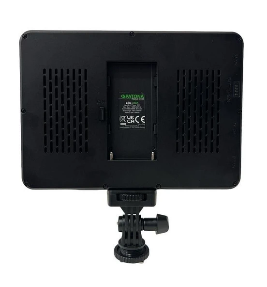 Patona LED-320A Bicolor Video Işığı (Patona F970 Pil İle) - 4