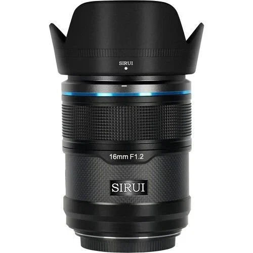 Sirui Sniper 16mm F1.2 APS-C/S35 Auto-Focus Lens (E Mount, Black, Carbon Fiber)