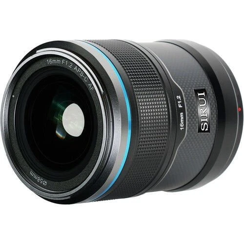 Sirui Sniper 16mm F1.2 APS-C/S35 Auto-Focus Lens (E Mount, Black, Carbon Fiber) - 3