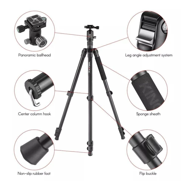 KINGJOY G555+G0 PHOTO TRIPOD - 3