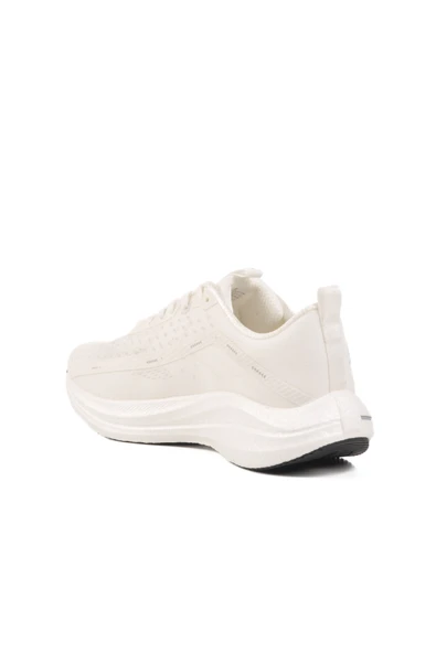 WALK Beyaz Fileli Hafif Erkek Spor Ayakkabı WM234312 M - Resim 4