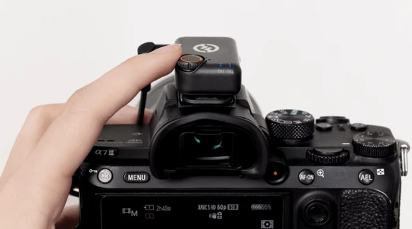 Hollyland Lark M2S Combo İkili Kablosuz Mikrofon Sistemi - Siyah - Resim 3