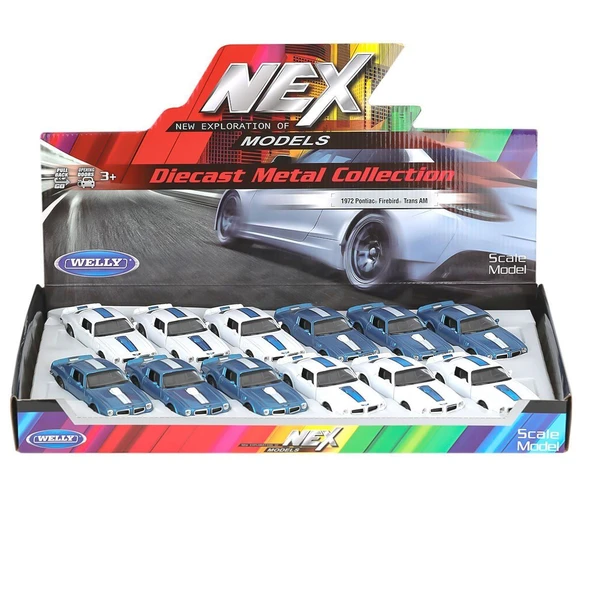 WELLY 1972 PONTIAC FIREBIRD TRANS A - 1 adet stokta olan gönderilir - 4