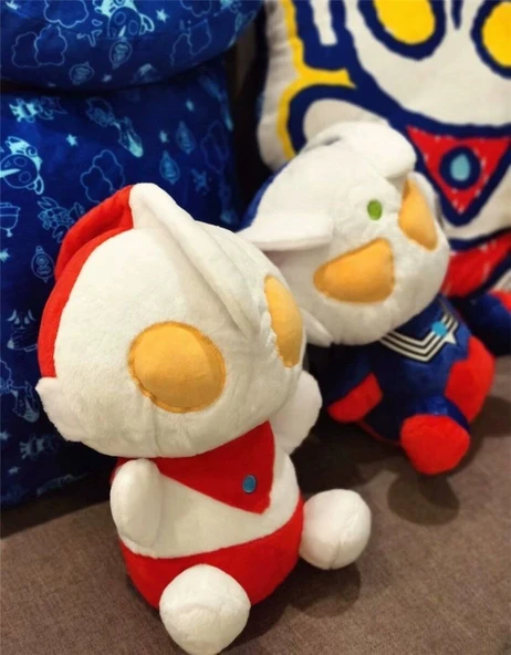 Yuvarlak Ultraman Yastık 38cm - 9