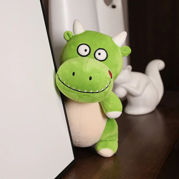 Yeşil Dinozor Peluş Oyuncak - 25 cm - 9