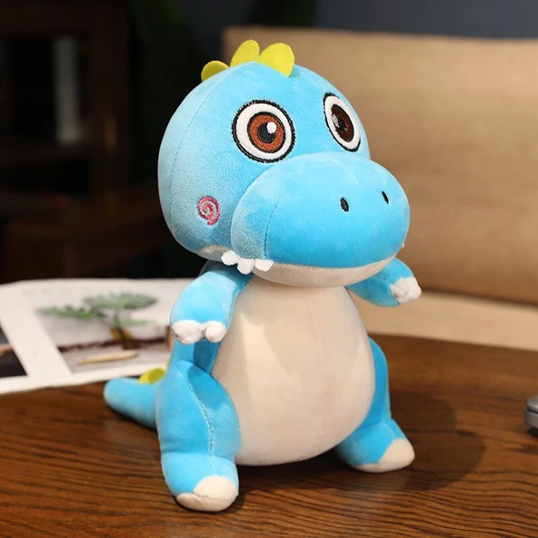 Yeşil Dinozor Peluş Oyuncak - 25 cm - 5