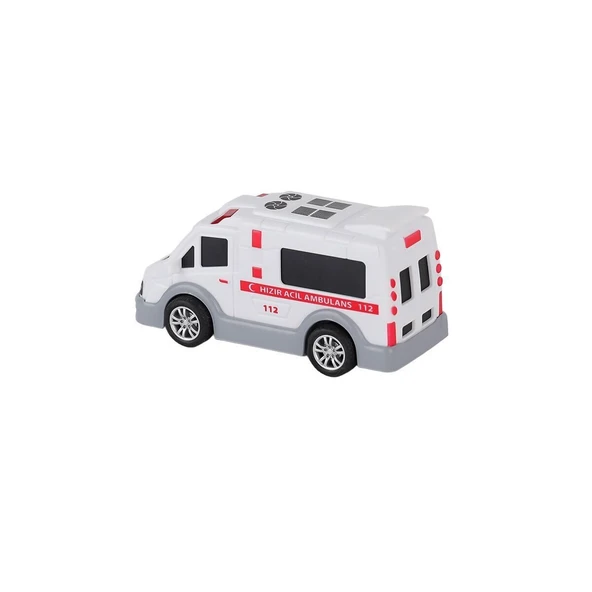 URT004-01 Şehrin Kırılmazları Sürtmeli Ambulans -Birliktoys - 2