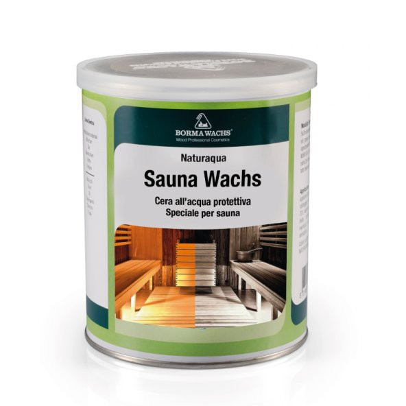 Borma Wachs Su ve Wax Bazlı Sauna Boyası 750ml - Sauna Wax