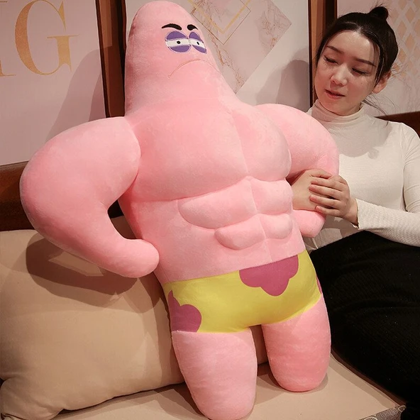 Kaslı Patrick Yıldız Peluş Oyuncak - 70cm - 1