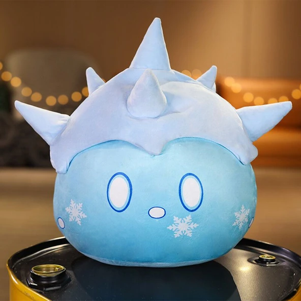 Slime Peluş Yastık - Buz - 60cm