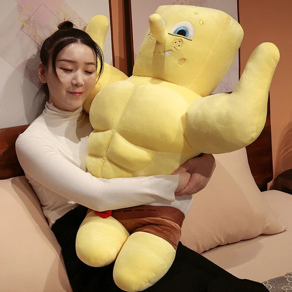 Kaslı Patrick Yıldız Peluş Oyuncak - 70cm - 11