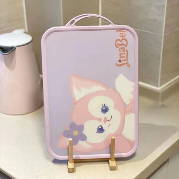 Plastik Kesme Tahtası - Mavi - 30cm - 5