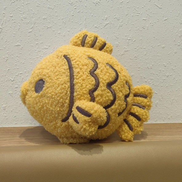 Taiyaki Peluş Oyuncak - Kahverengi - 22cm