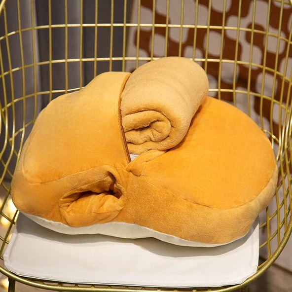 Tost El Isıtıcı Yastık 3'ü 1 Arada - Tost Süt, 42*38cm - 5