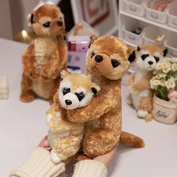 Mirket Peluş Oyuncak - Kahverengi - 30cm - 7