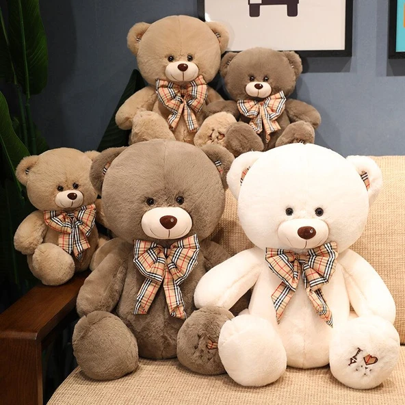 Oyuncak Peluş Ayıcık - Kahve - 30cm - 8