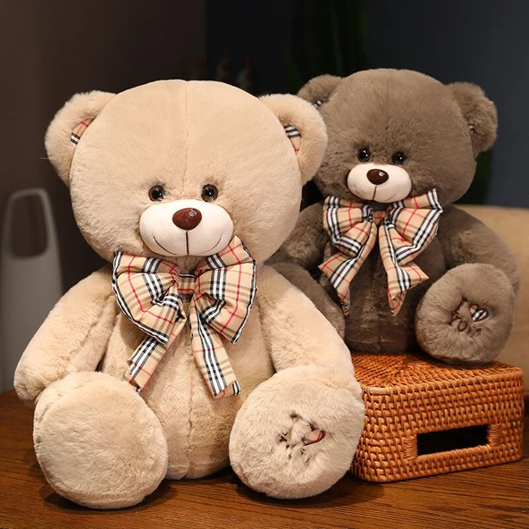Oyuncak Peluş Ayıcık - Kahve - 30cm - 4