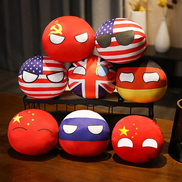 Polandball Zıplayan Top - ABD Güneş Gözlüklü - Uzaktan Kumandalı (Data Kablolu) - 5